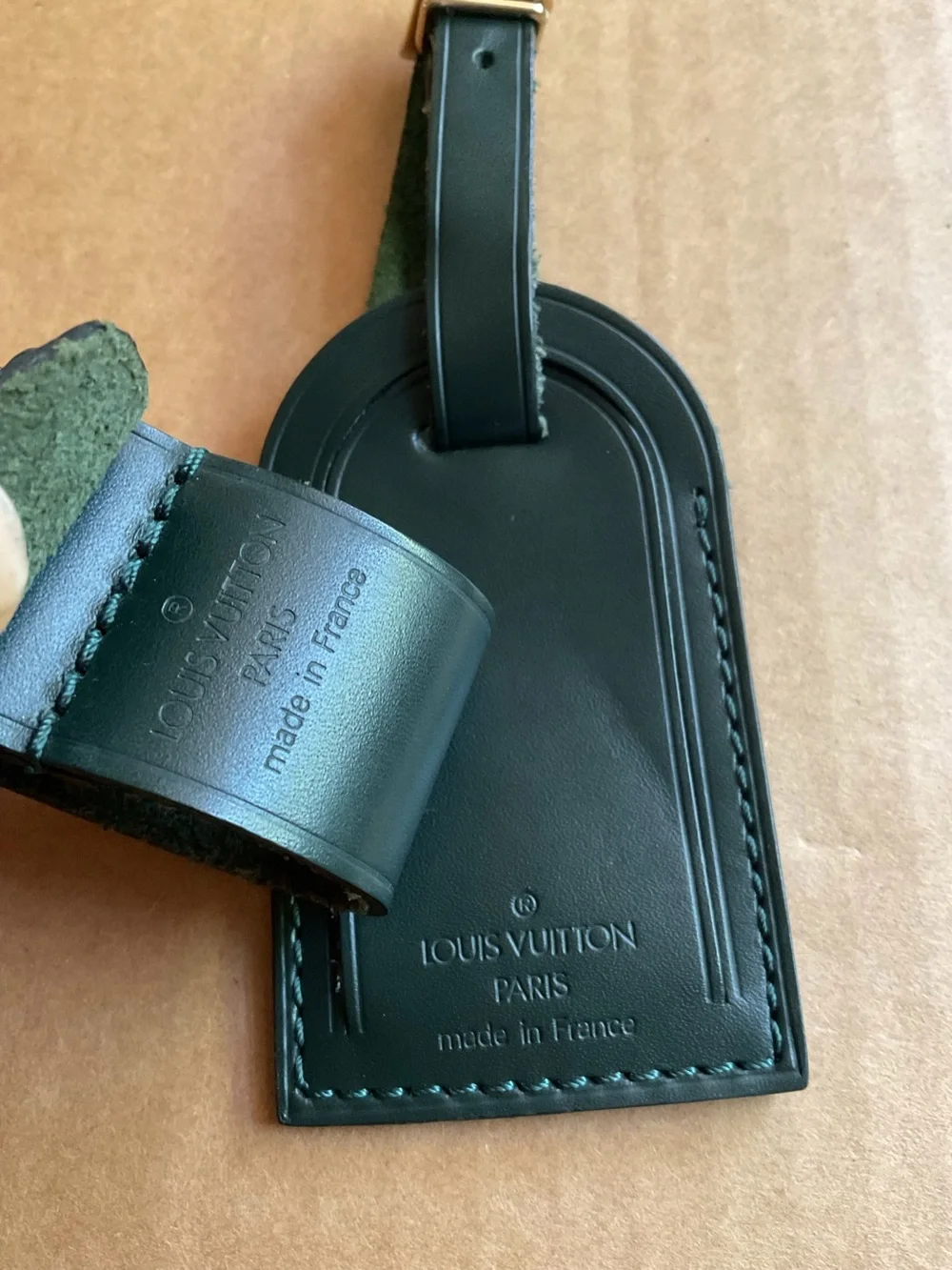 ✅LV PICK 1 set color, AUTHENTIC LEATHER TAG